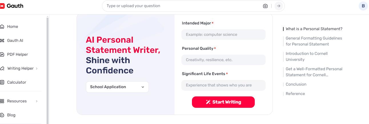 Cornell Personal Statement: A Guide to Crafting Your Application